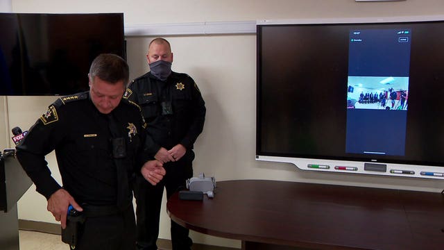 Racine Co. Sheriff demonstrates body cams to promote transparency