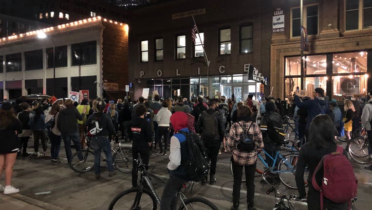 BLM protest at 1st precinct