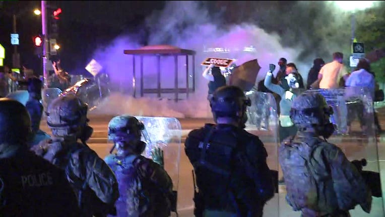 Protests form in Wauwatosa for a third night after the decision not to charge Officer Joseph Mensah in the death of Alvin Cole