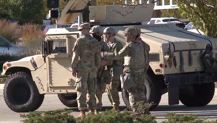 Wisconsin National Guard at Mayfair Mall