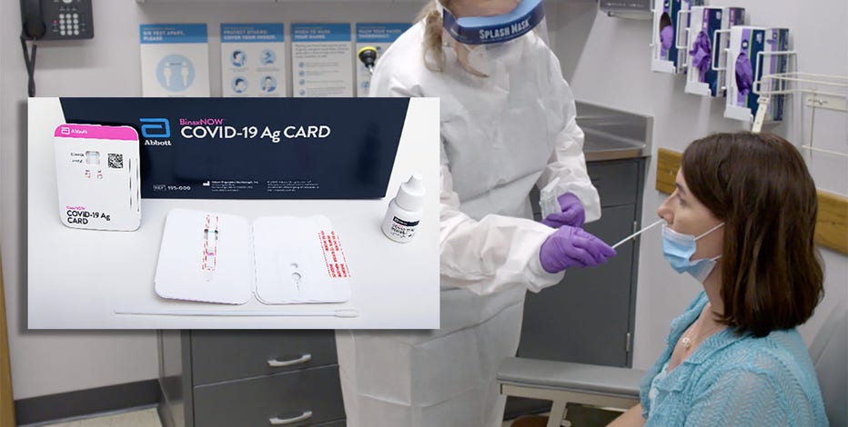 Wisconsin to get nearly 2M rapid COVID-19 tests