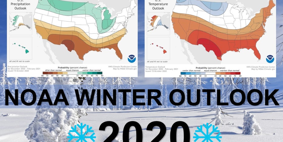 NOAA Winter Outlook 2020 released, Wisconsin favored to be wetter than average