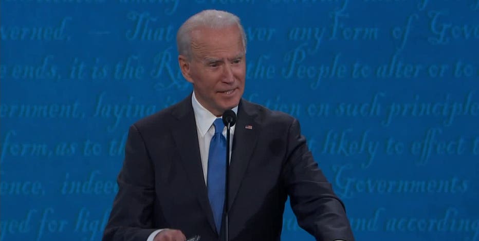 Democratic presidential candidate Joe Biden visits Wisconsin Oct. 30