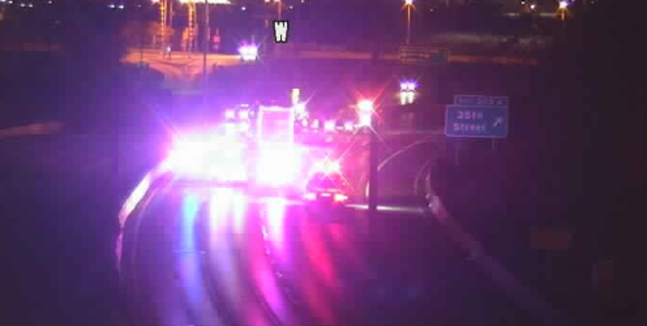 Crash from wrong-way driver closes WB I-94 at 25th Street