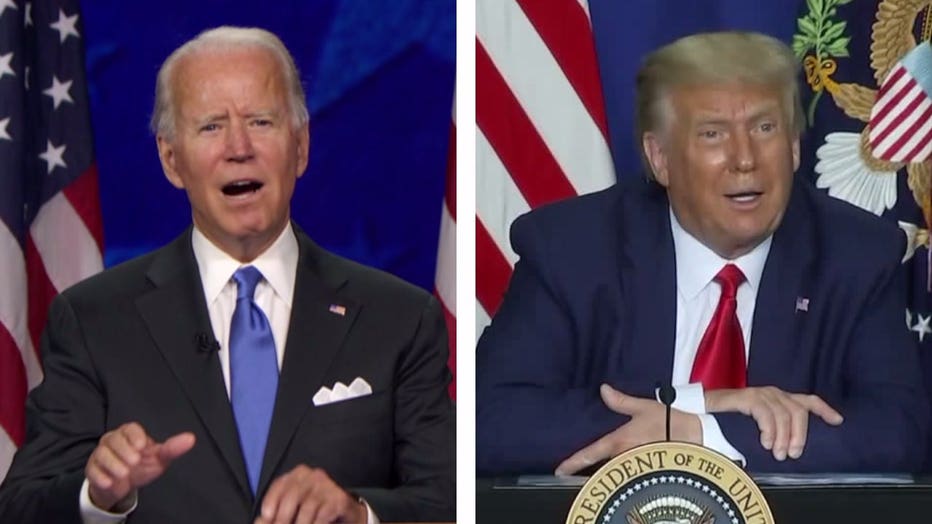 Joe Biden, President Donald Trump