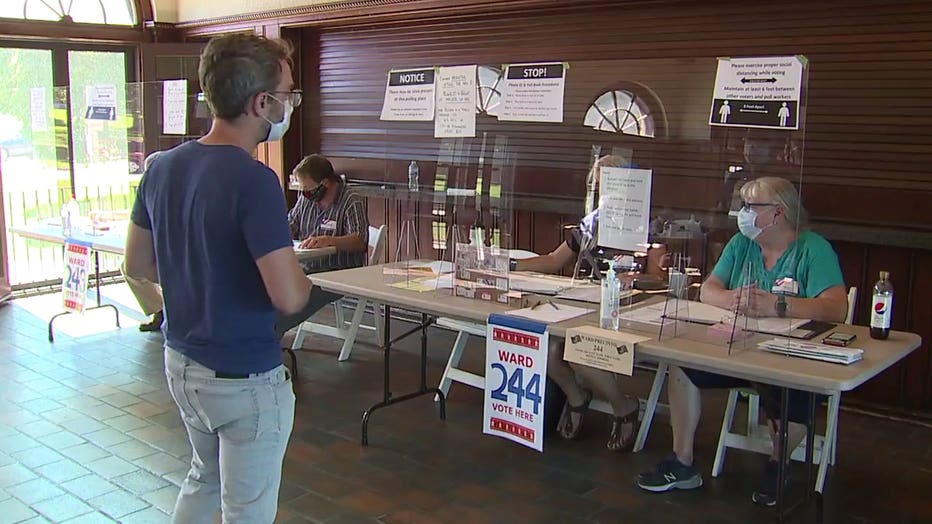 poll workers, election, vote, voting