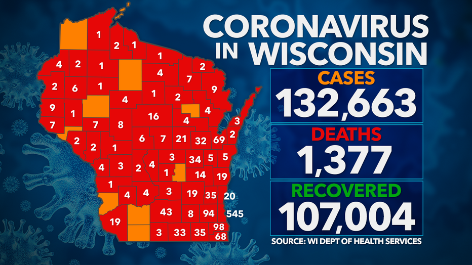 Coronavirus_WI Map_Deaths_100420