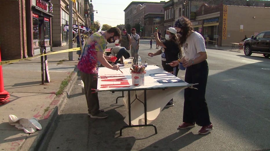 Voces de la Frontera holds a voter registration block party on Milwaukee's south side