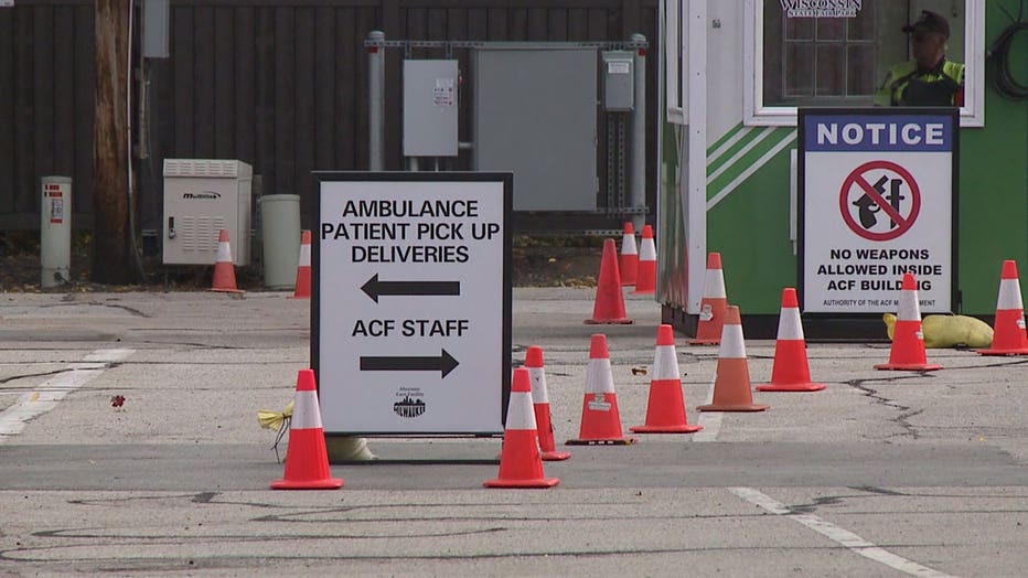 COVID-19 alternate care facility at Wisconsin State Fair Park