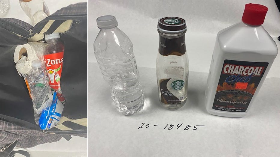 Items recovered during an arrest in Wauwatosa on Oct. 9