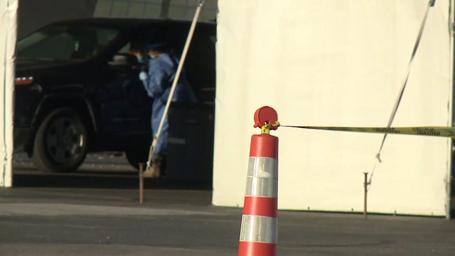 COVID-19 testing at UMOS