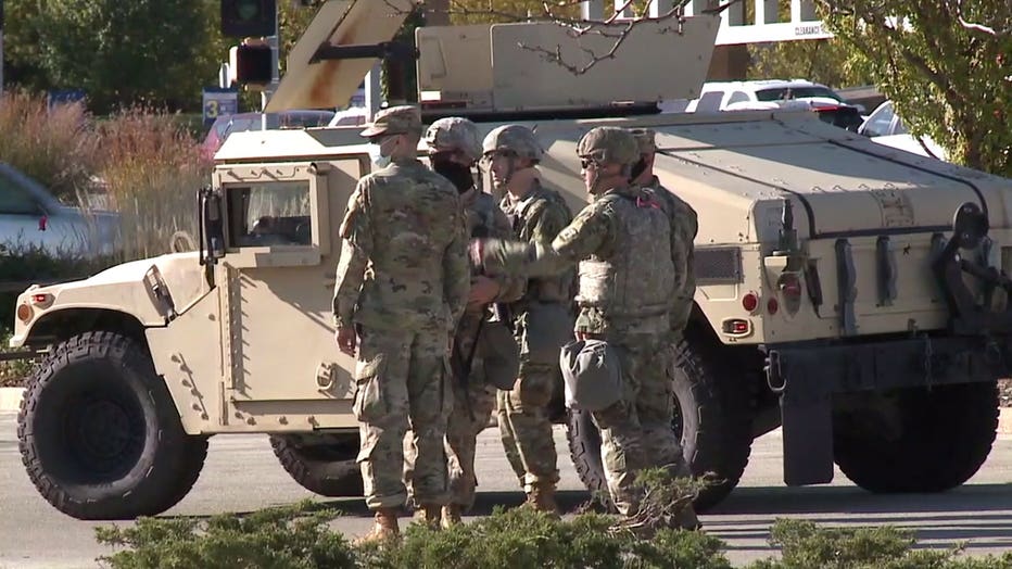 Wisconsin National Guard at Mayfair Mall