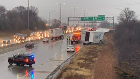 MCSO: Lanes closed on NB I-41 due to jack-knifed semi-tanker