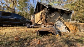 Fire destroys Georgia family's home on daughter's 2nd birthday