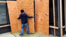 Businesses board up storefronts ahead of Election Day, fearing unrest, protests