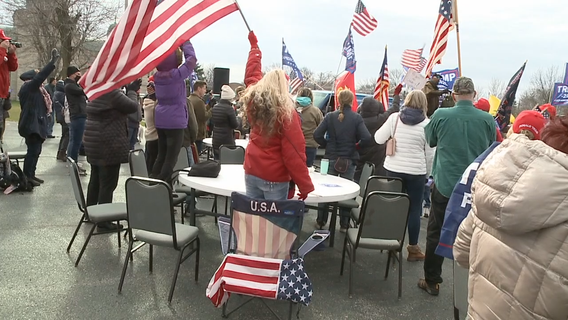Police: Teen arrested for 'shoving people' during pro-Trump rally