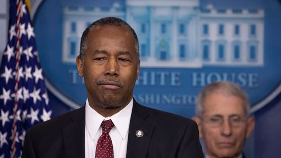 HUD Secretary Ben Carson tests positive for coronavirus