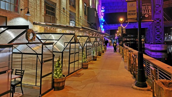 Lakefront Brewery to open 'Hop Houses' for winter dining