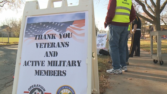Drive-thru in Waukesha looks to help, honor military members