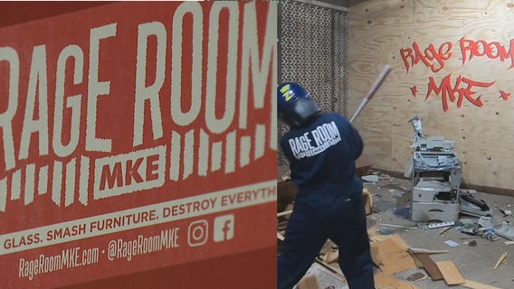 Rage Room MKE: Smash away the stress of 2020 'in a safe space'