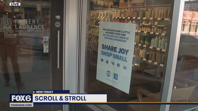 Scroll & Stroll for Small Business Saturday on the east side