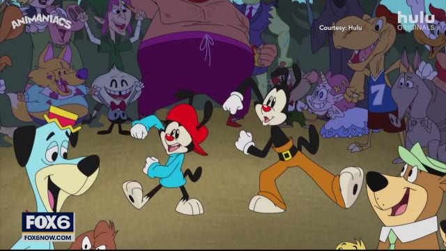 The Animaniacs are back causing mayhem on the Warner Brothers Studio lot