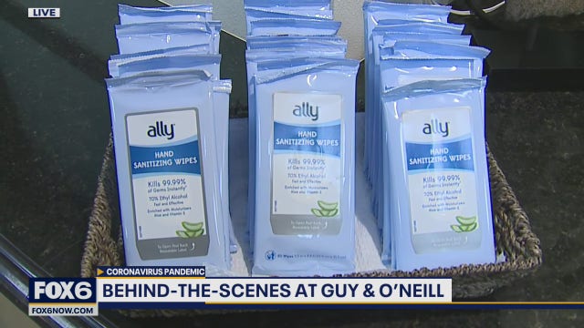 A Wisconsin company is helping stop the spread of COVID-19