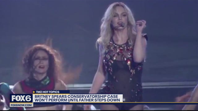 Lawyer: Britney Spears fears father, won't perform until he steps down
