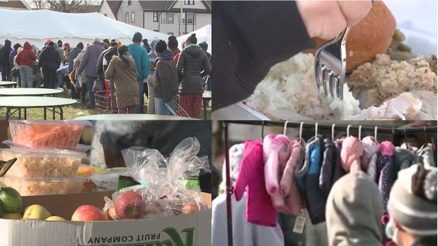 Outdoor Thanksgiving aims to combat 'housing and food insecurity'