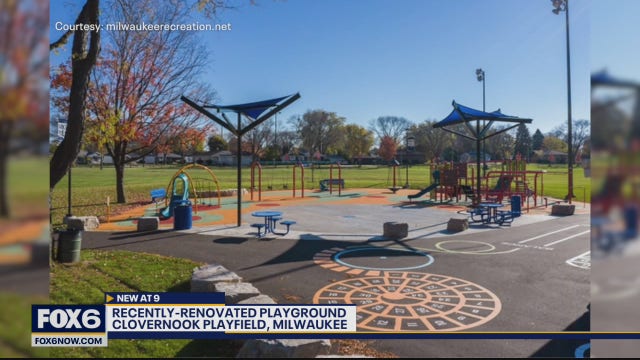 A Milwaukee playground just got a total makeover