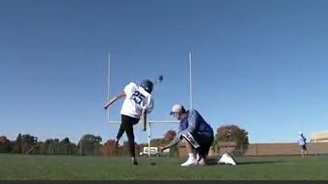 West Bend West's 1st female kicker hopes to 'encourage other girls'