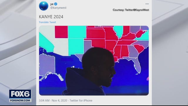 Kanye West appears to bow out of the 2020 presidential election