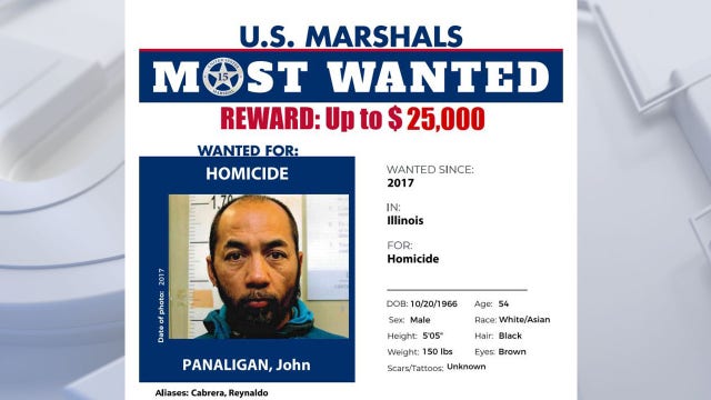 Man sought in IL lawyer's murder now a most-wanted fugitive