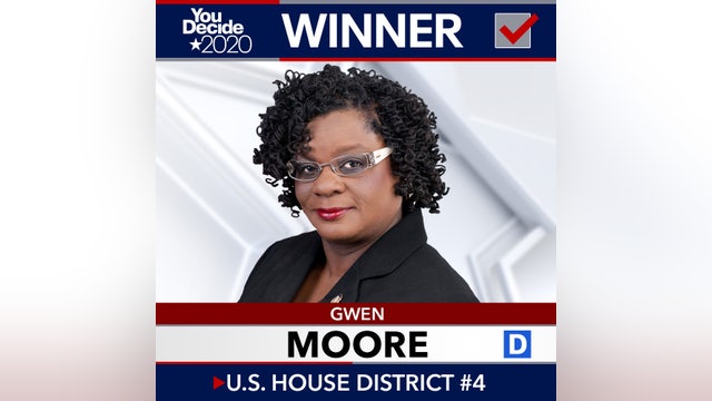 Democrat Gwen Moore wins reelection to US House 