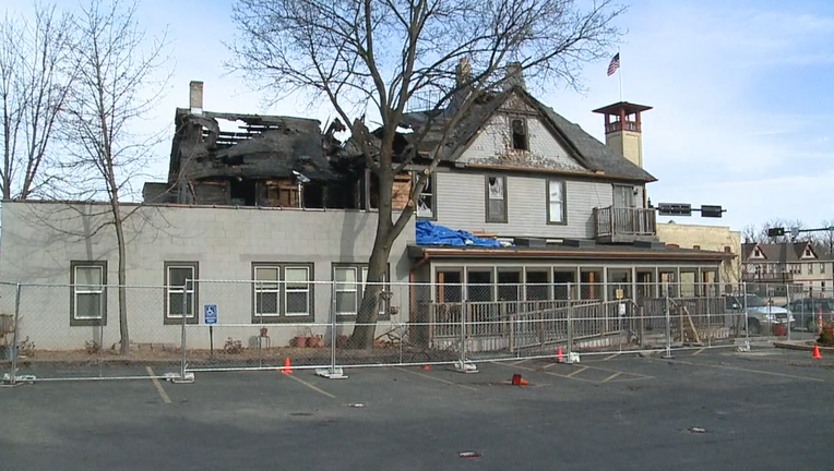 the cheel in Thiensville, destroyed by fire