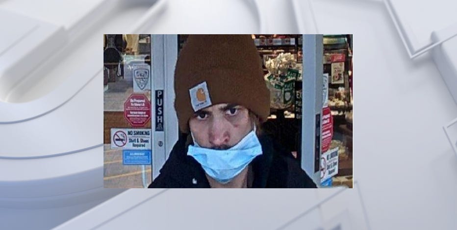 Man sought in theft of gas, food from Menomonee Falls Kwik Trip