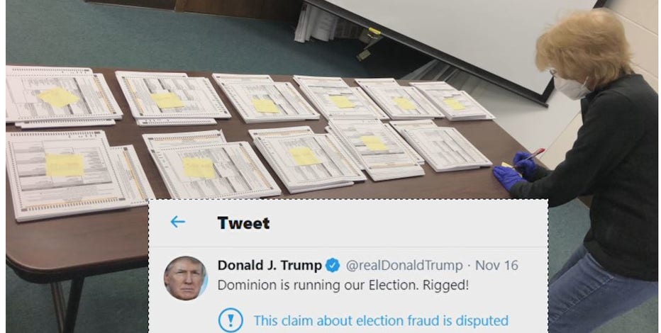 'Rigged!' President blasts voting machine company used in parts of WI