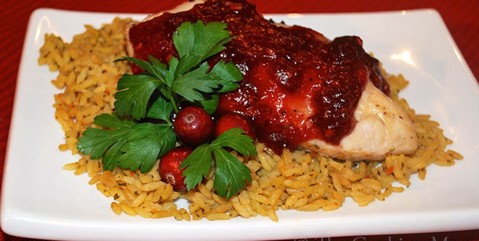 Cranberry chicken bake: It’s a baked chicken recipe with a twist