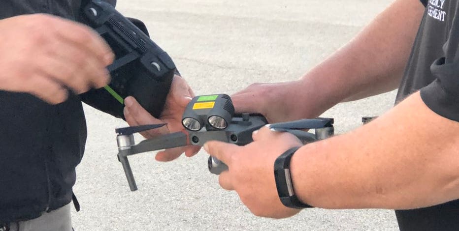 Infrared drone helps 'find hot spots' amid 3-alarm fire at 'the cheel'