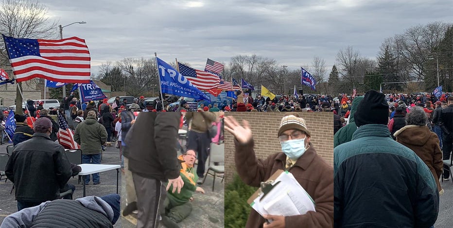 Several $500 fines for Serb Hall after pro-Trump rally shut down