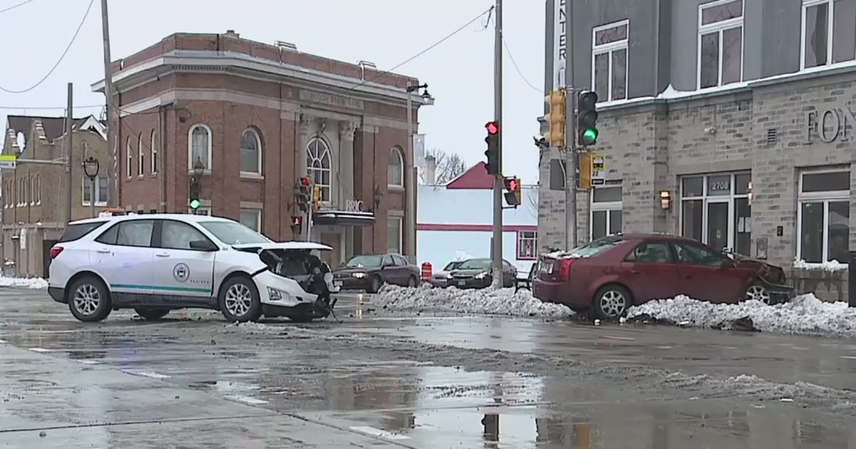 MCTS vehicle involved in crash near Fond du Lac and Center | FOX6 Milwaukee