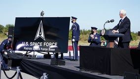 Pence announces Space Force bases, plans for honoring Chuck Yeager