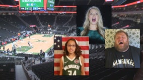 Bucks seek musicians to perform national anthem before tip-off