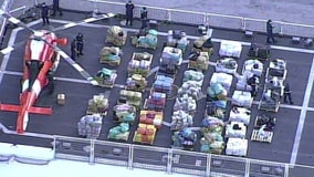 Coast Guard offloads $411M worth of cocaine, marijuana in Florida