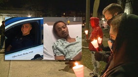 Jacob Blake's family, activists hold Kenosha vigil