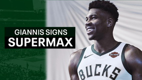 Giannis Antetokounmpo signs supermax extension with Milwaukee Bucks