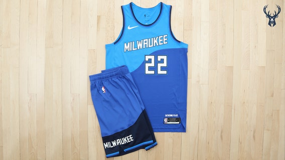 Bucks debut Great Lakes Blue City uniform for 2020-21 season