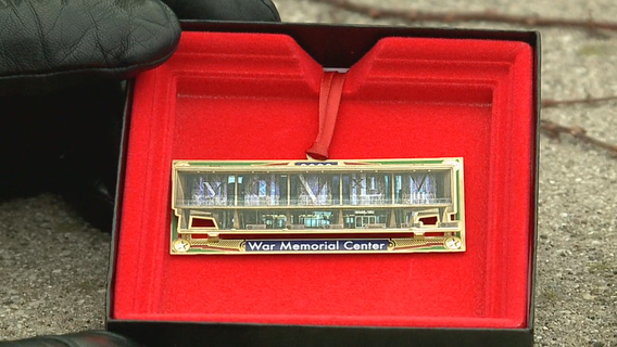 War Memorial Center sells holiday ornament; proceeds benefit vets