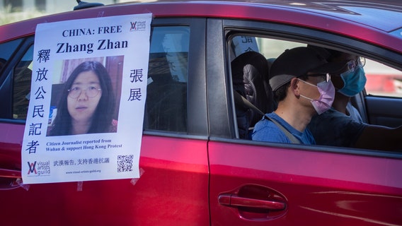 China sentences lawyer who reported on COVID to 4 years in prison