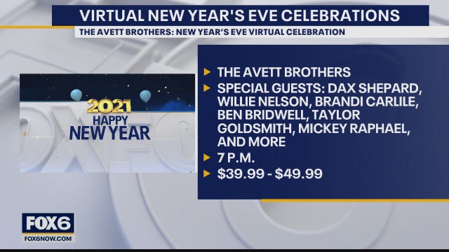 Celebrating the end of 2020: Some virtual events happening in our area